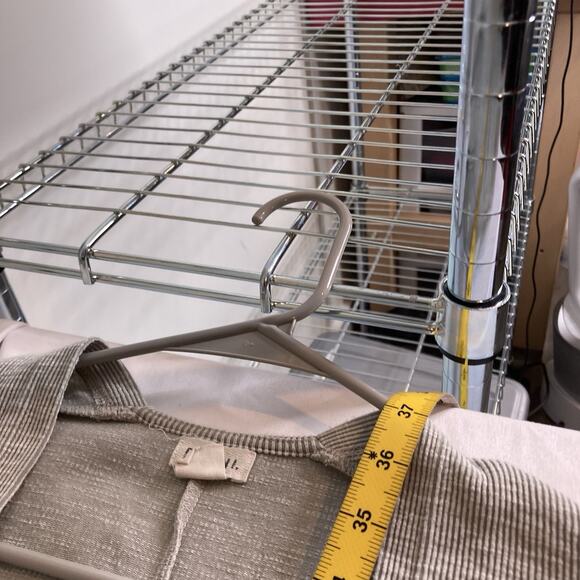 Anthropologie Donni Women's Cream Open Front Duster Cardigan One Size Lagenlook - Picture 3 of 11